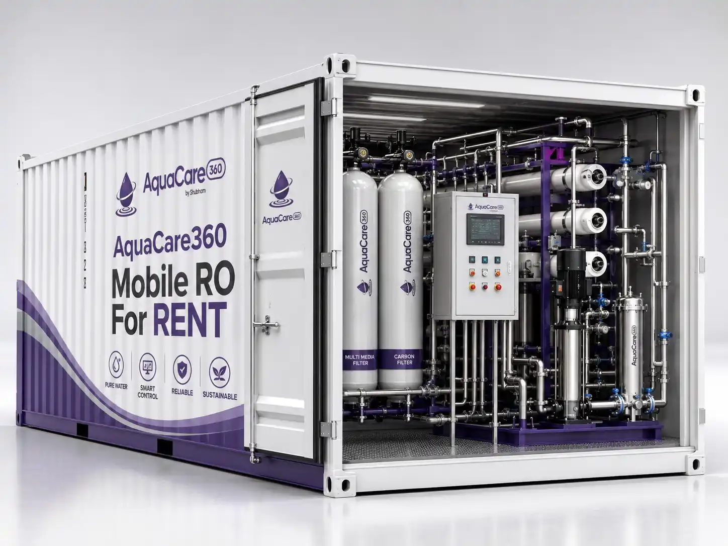 Mobile Containerised RO System 1