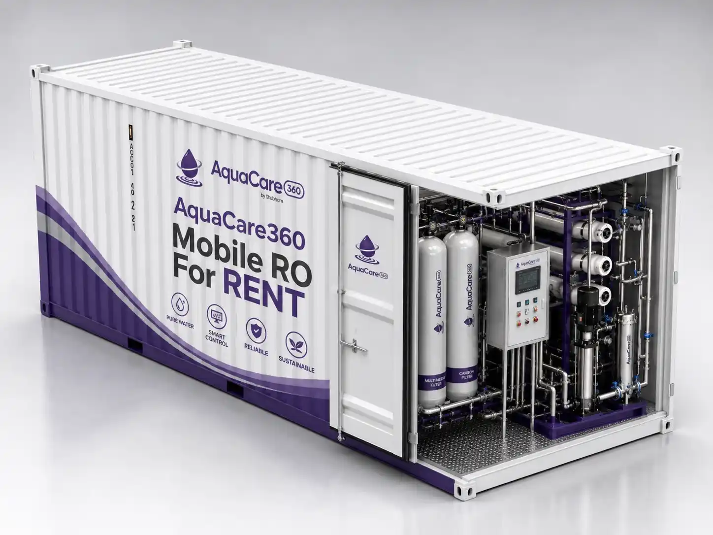 Mobile Containerised RO System 2